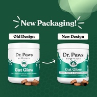 Dr. Paws Gut Glow Probiotic Gut Health Chews For Dogs Probiotik Kesehatan Mulut Permen Untuk Anjing