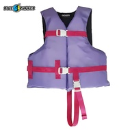 เสื้อชูชีพเด็กอายุ 5-10 ปี Blue runner Life Vest Life Jacket Kiddy 3 พร้อมสายรัดขา