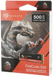 Seagate FireCuda 520 500G Gen4 PCIe*4 M.2 SSD