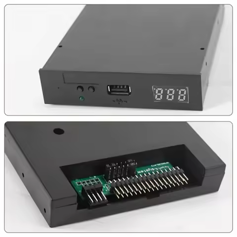 A44TSFR1M44-U100K Black 3.5 Inch 1.44Mb Usb Ssd Floppy Drive Emulator for Yamaha Korg Roland Electro