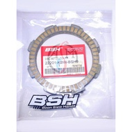 Clutch Plate Set HONDA FUTURE WAVE 100 110 125 DASH EX5 DREAM CLASS RS150 C70 GBO GB6 NSR HX135 Clut