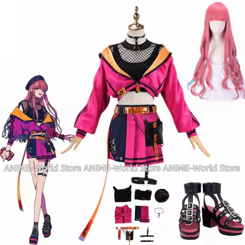 《Custom Size》Anime Paradox Live PDL BAE Anne Faulkner with Hat Christmas Halloween Cosplay Costume W