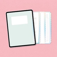 數碼 Digital Portrait Notebook - Blue Theme
