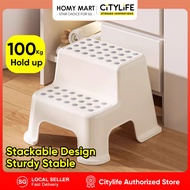 Citylife Kids Step Stool Safe Step Stool Anti-slip Stool Bathroom Stool Household Step Stool