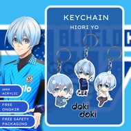GANTUNGAN Hiori YO BLUE LOCK ANIME KEYCHAIN KEYCHAIN