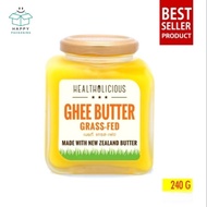 Healtholicious เฮลท์โอลิเชียส Grass-Fed Golden Ghee เนย แกรส เฟด กี ขนาด 240 กรัม เนยกี เนย