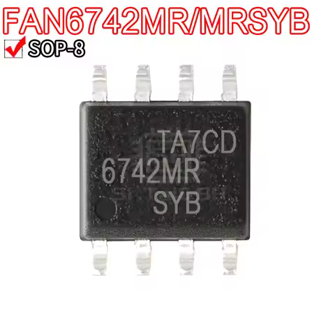 New 10Pcs SG6742HR SOP-8 FAN6742MR SOP8 SG6742 SOP 6742HR 6742MR FAN6756MR/ML/MYB SMD LCD power chip