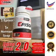 Episor Original by Emorra Hq Natural Energy Booster Capsules with Epimedium Sagittatum and Psoralea