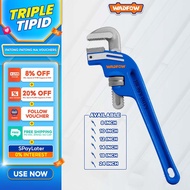 Wadfow Carbon Steel Offset Pipe/ Piping Wrench 8 inches - 24 inches WPW61 (WHT)