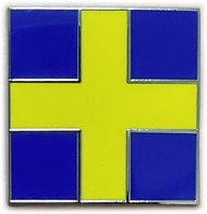 Swedish Flag Metal Badge Small Sweden Flag Car Stickers Decals Refit Square Sticker Car Body Rear Tr
