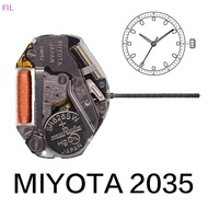 FIL 2035 Movement Miyota 2035 Quartz Movement Watch Three-Hand Calendarless Repair Calendar Parts Ho