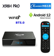 New X98H PRO H618 Android12 4G/32G Network Box Bluetooth WIFI6 TV Box with Ethernet HDMI Interface B