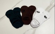 (Size: L) $40/1; $105/3 現貨North Face - Embroidery Logo Basic no show cushioned socks 厚毛巾底隱形襪 (Size: 23 - 27 cm)