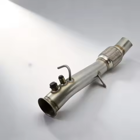 Stainless Steel Turbo Exhaust Downpipe for BMW Series 3 E92 E93 320d N47 Engine EPEXHN47