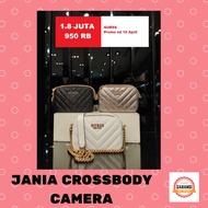 Guess Women's sling bag JANIA Series CROSSBODY CAMERA 100% original