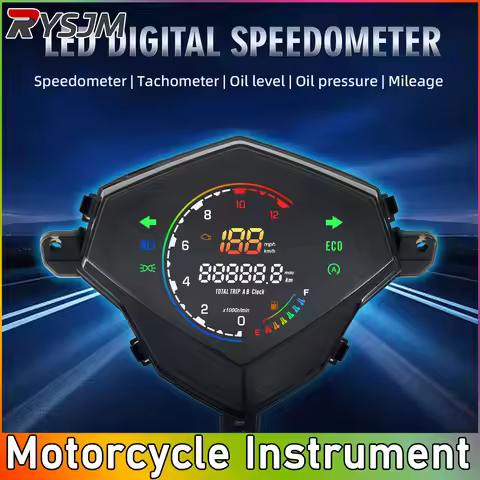 Motorcycle Speedometer RPM Meter Digital Instrument Dashboard For YAMAHA Mio125 MIO i125 Mio110 Mio 