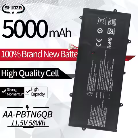 New AA-PBTN6QB Laptop Battery For SAMSUNG NT900X5N NP900X5N NT900X5N-X78L NP900X5N-X01US NP900X5N-L0