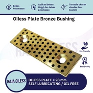 Oilless Plate Bronze Bushing STW Self Lubricating Wide = 28mm
