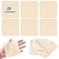 Pottery Tools 25 Pcs Chamois Pottery Tools for Smoothing Pot Rim Chamois Clay Pottery Kit Pottery Tr