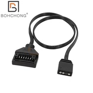 For Lian Li Neon 6Pin 8Pin ARGB Light Control Cable for 2x8Pin 3x8Pin Motherboard 3pin Adapter Cable