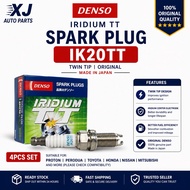 [Ready Stock]Denso IK20TT Iridium TT Spark Plug Twin Tip Original Made in Japan Set 4pcs | XJ Auto