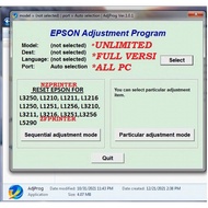 RESET EPSON FOR L3250, L1210, L1211,L1216 L1250,L1251,L1256,L3210 L3211, L3216,L3251,L3256 L59290.