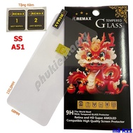 (R12)Remax Transparent Samsung A51 Tempered Glass Screen Protector