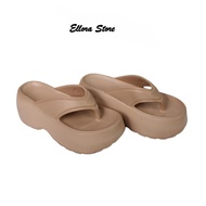 Wedge Flip-flops Korean 8cm Jelly HeelsWanita ELEGAN & Comfortable to Wear V258 V289