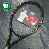 RAKET TENIS WILSON EXCALIBUR BLACK GOLD 243 GR 115 INCHI -