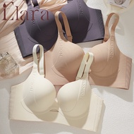 34-46BCD Plus Size Three-Dimensional Seamless Push-Up Bra Sexy Deep V Glossy Frameless Underwear Wom