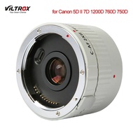 yuan6 Viltrox C-AF 2XII Teleconverter Extender Auto Focus Mount Lens for Canon EOS EF Lens for Canon 5D II 7D 1200D 760D 750D Camera DSLRs Lenses