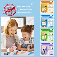 Children's Fun Handmade Origami Book 3d Baby Color Educational Paper-cut Toys Production B5q2