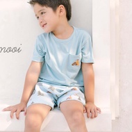 6.6 Mooi Children's Suits Children's T-Shirts Tshirt Pocket Tee Set.. Code 451н