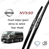 Nissan NV350 Front Wiper Blade 16+22 Set/Pair for 2016 to 2022 model UR VAN NV 350 Car Front Window 