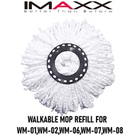 IMAXX Quality Walkable Mop Refill For Model WM-01,WM-02,WM-06,WM-07,WM-08