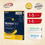 Genuine Norton 360 Premium 2024 Antivirus Subscription