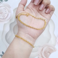 18k Gold Plated Chain Bracelet