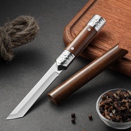 High Hardness Sharp Fruit Knife Outdoor Portable Personal M390 Small Knife with Sheath for Dormitory
