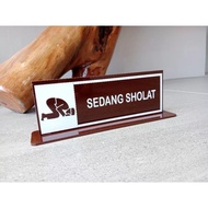 Acrylic Sign Board While Praying for Men | Acrylic Prayer Sign Board