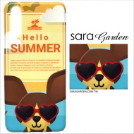 【Sara Garden】客製化 手機殼 Samsung 三星 A8Plus A8+ 2018 保護殼 硬殼 插畫吉娃娃狗狗