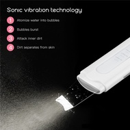 【Local Supply】CkeyiN Facial Skin Ultrasonic Scrubber,Ultrasonic EMS Ion Face Cleanser,Blackhead Remo