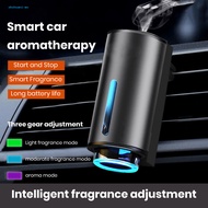 shchuani Intelligent Car Aroma Car Aromatherapy Diffuser Car Air Freshener with Adjustable Modes Easy Install Aromatherapy Diffuser for Car Vent Ultrasonic Atomizer for Fresh