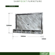 PROMOSI TERHAD🔥 Kabinet TV Gantung / Almari TV Dinding (rekaan baru) - Moden Rak TV / Kabinet TV hal