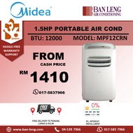 MIDEA MPF12CRN1 – 1.5HP PORTABLE AIR CONDITIONER - EASY INSTALLATION