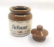 Achar Pot Pickle Pot with Lid for Dining Table Kitchen Essential Kitchen Tool Martban 500 Gram