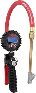 Milton Pro Digital Tire Pressure Gauge S-577D, Straight Foot Chuck with Lock, Pistol Grip Handle, Ea