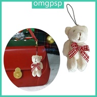 OMG Festive Decoration Plush Bear Bag Pendant Suitable for Keys Handbags and Mobiles