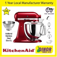 KITCHENAID ARTISAN 4.8L STAND MIXER 5KSM175PSBDR / 5KSM175PSBCA  / 5KSM175PSBSP