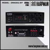HARPMAN SMA502/BT 50W 2 ZONE MINI MIXING AMPLIFIER with USB / BLUETOOTH
