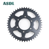 520 Chain 43T 46T Rear Sprocket For Kawasaki Road 400 Ninja ER-6f EX650 ER-6n ER650 EN650 Vulcan 650